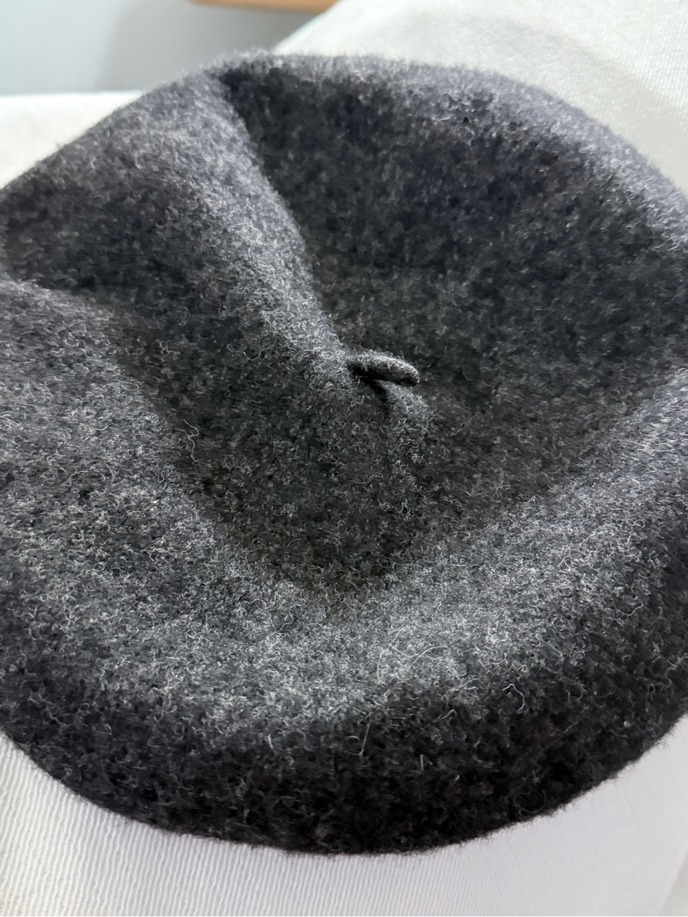 Classic Black Wool Beret - Women's Fashion Hat